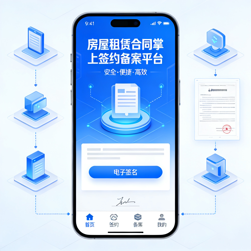 房屋租赁合同掌上签约备案平台